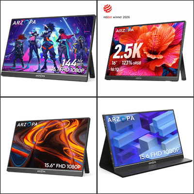 Arzopa Higher-Resolution Monitors